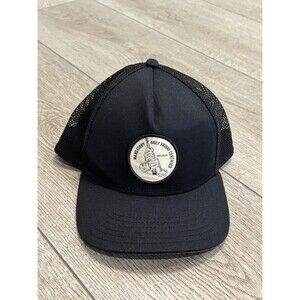 Linksoul Golf Hat Cap Adjustable Mandatory Golf Friday Patch Logo Black SnapBack